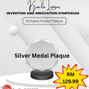 Xclusive Silver Crystal Plaque
