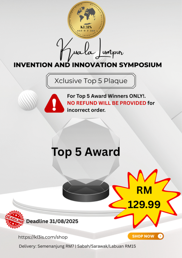 Xclusive Top 5  Crystal Plaque